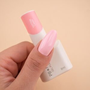 PB Nails Cotton Candy - jasnoróżowy lakier hybrydowy 8 ml