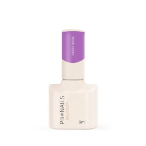 PB Nails Grape Soda - fioletowy lakier hybrydowy 8 ml