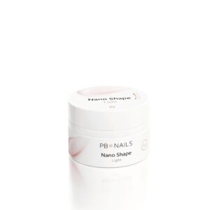 PB Nails Nano Shape Light Mleczno-Różowy Żel Budujący Samopoziomujący 15 g