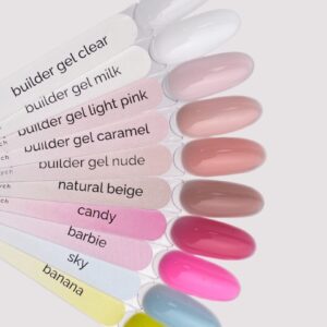 TOUCH Builder Gel Clear Przezroczysty Żel Budujący 10 ml