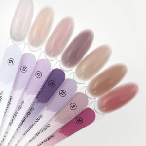 TOUCH Builder Liquid 10 Naturalny Żel Budujący z Drobinką o Płynnej Konsystencji 15 ml