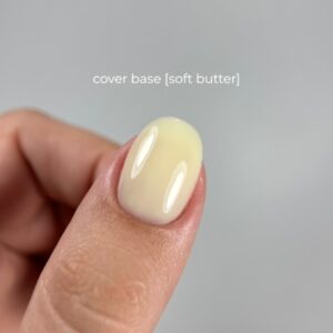 TOUCH Cover Base Soft Butter Jasnożółta Baza Hybrydowa Kamuflująca 13 ml