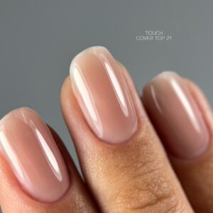 TOUCH Cover Top 21 Chłodny Beżowy Taupe Top Hybrydowy Bez Przemywania 7 ml