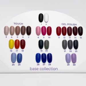 TOUCH Gel Polish 08 Jasnoróżowy Lakier Hybrydowy Kryjący 9 ml