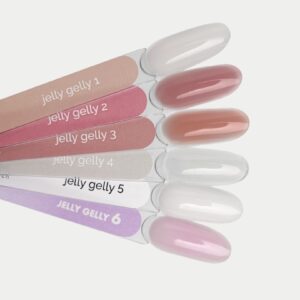 TOUCH Jelly Gelly 01 Mleczno-Beżowy Żel Galaretka Budujący 15 ml Do Przedłużania Paznokci