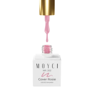 Moyci 202 Cover Rosie 6 ml – Różowy Półtransparentny Lakier Hybrydowy - obrazek 4