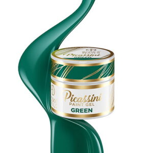 Boska Nails Picassini Paint Gel Green 5 ml Zielony Żel do Zdobień - obrazek 5