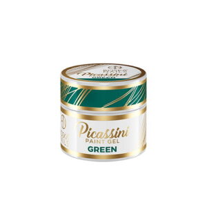 Boska Nails Picassini Paint Gel Green 5 ml Zielony Żel do Zdobień - obrazek 4