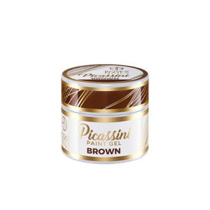 Boska Nails Picassini Paint Gel Brown 5 ml Brązowy Żel do Zdobień - obrazek 4