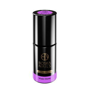 Boska Nails Lakier Hybrydowy Violet Stone 343 6 ml – Pastelowy Fiolet - obrazek 3