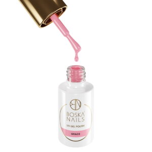 Boska Nails Lakier Hybrydowy NUDlove Grace 483 6 ml – Intensywny Róż Nude - obrazek 4