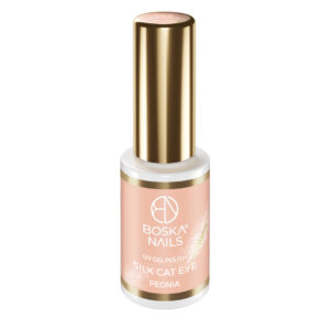 Boska Nails Lakier Hybrydowy Cat Eye Silk Peonia 503 6 ml – Nude Cat Eye - obrazek 3