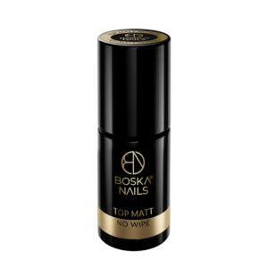 Boska Nails Top Matt No Wipe  6 ml – matowy top hybrydowy bez przemywania - obrazek 4