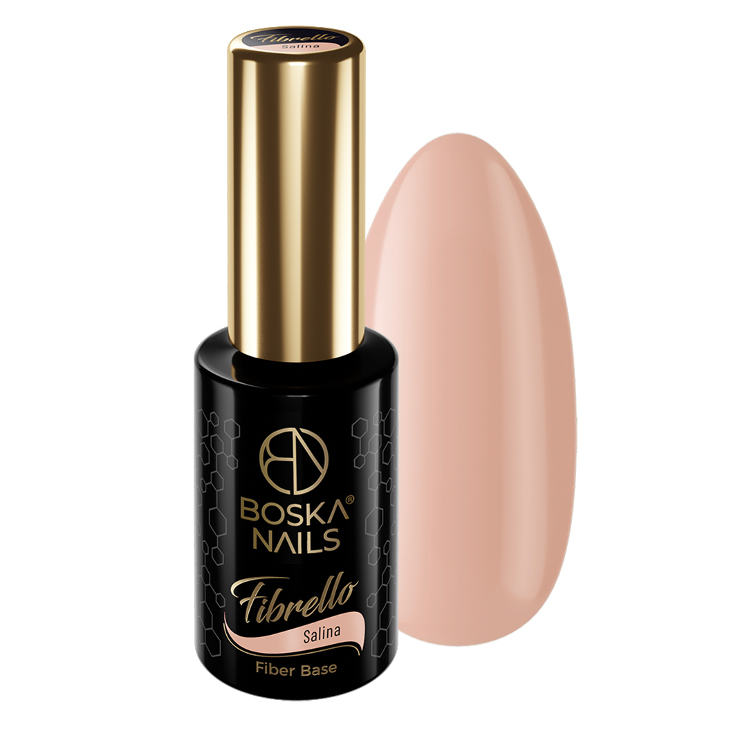 762-_Fibrello_para-kopia Boska Nails Fiber Base Fibrello Salina 10 ml – Baza z Włóknem Szklanym - obrazek 1