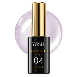 YOSHI Absolute Base No4 10 ml – Pasteloworóżowa Twarda Baza Hybrydowa