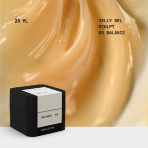 BIBLIOTEKA Sculpt Jelly Gel 05 Balance 20 ml Jasnobeżowy Żel Budujący