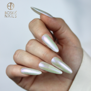 Boska Nails Lakier Hybrydowy Cosmic Glow Galaxina 488 6 ml – Holograficzny Róż - obrazek 4