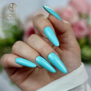 Boska Nails Lakier Hybrydowy Azure Water 474 6 ml – Lazurowy Błękit - obrazek 5