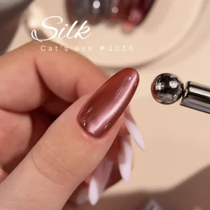 DNKa' Color Gel Polish Cat's Eye Silk #0036 7 ml – Lakier Hybrydowy Cat Eye UV LED - obrazek 7