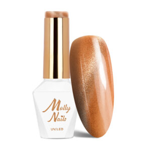 MollyNails Metallic Cat Eye 214 Yellows 8g Lakier Hybrydowy HEMA Free