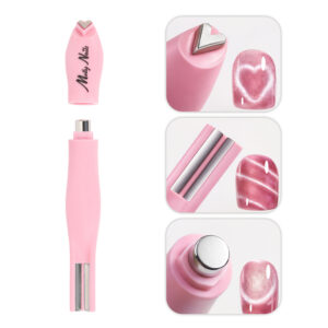 MollyNails Magnes Magnetyzer Cat Eye 3w1 Różowy do Kociego Oka