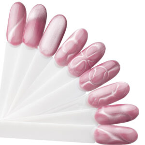 MollyNails Magnetyzer Dwustronny Cat Eye Różowy do Kociego Oka - obrazek 5
