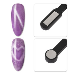 MollyNails Magnetyzer Gwiazdka 6w1 Cat Eye Czarny do Kociego Oka - obrazek 7