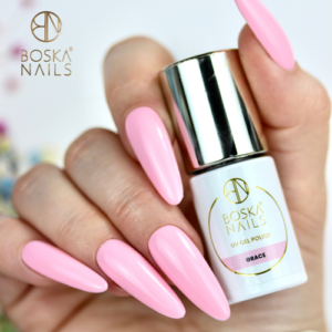 Boska Nails Lakier Hybrydowy NUDlove Grace 483 6 ml – Intensywny Róż Nude - obrazek 5
