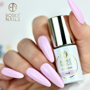 Boska Nails Lakier Hybrydowy NUDlove Kelly 484 6 ml – Pastelowy Róż Nude - obrazek 5