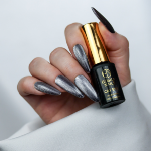 Boska Nails Cat Eye Viral Saturn 499 6 ml Szary Lakier Hybrydowy - obrazek 5