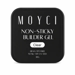 Moyci Non-Sticky Builder Gel CLEAR 30 g – Żel do Zdobień 3D i Dekoracji Przestrzennych