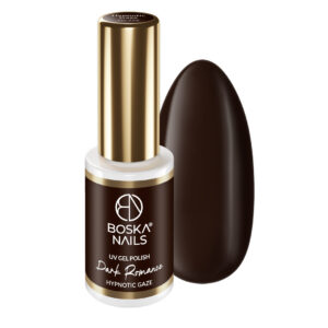 Boska Nails DARK ROMANCE Hypnotic Gaze 772 – Lakier Hybrydowy Ciemny Brąz 6 ml