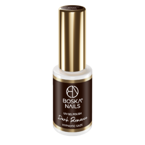 Boska Nails DARK ROMANCE Hypnotic Gaze 772 – Lakier Hybrydowy Ciemny Brąz 6 ml - obrazek 4
