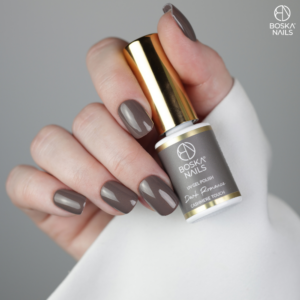Boska Nails DARK ROMANCE Cashmere Touch 776 – Lakier Hybrydowy Jasny Brąz 6 ml - obrazek 5