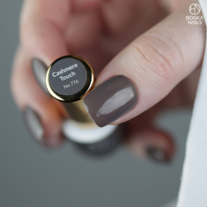 Boska Nails DARK ROMANCE Cashmere Touch 776 – Lakier Hybrydowy Jasny Brąz 6 ml - obrazek 3