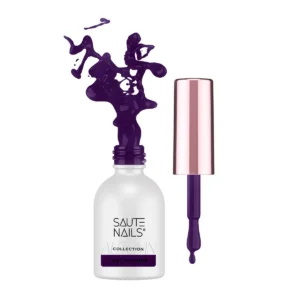 Saute Nails Last Episode 8ml – Ciemny Śliwkowy Lakier Hybrydowy Autumn Society