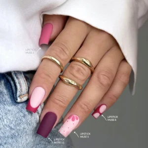 Claresa Lipstick Muse 11 – Śliwkowy Lakier Hybrydowy 5 g - obrazek 3