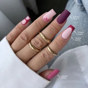 Claresa Lipstick Muse 6 – Przygaszony Róż Lakier Hybrydowy 5 g - obrazek 4