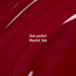 NAILSOFTHEDAY Merlot 166 10 ml – Bordowy Lakier Hybrydowy Wine Collection - obrazek 3
