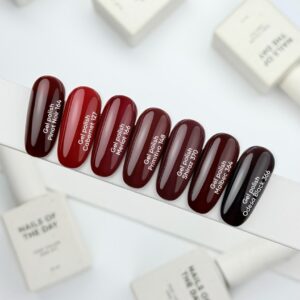 NAILSOFTHEDAY Merlot 166 10 ml – Bordowy Lakier Hybrydowy Wine Collection - obrazek 4