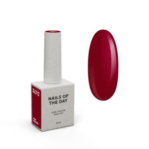 NAILSOFTHEDAY Merlot 166 10 ml – Bordowy Lakier Hybrydowy Wine Collection