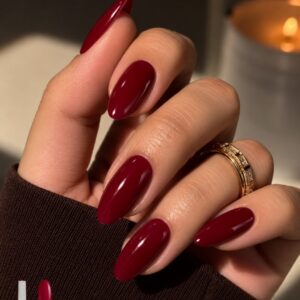 NAILSOFTHEDAY Merlot 166 10 ml – Bordowy Lakier Hybrydowy Wine Collection - obrazek 6