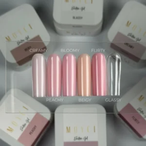 Moyci Builder Gel CREAMY 30 ml – Samopoziomujący Żel Budujący do Paznokci - obrazek 4
