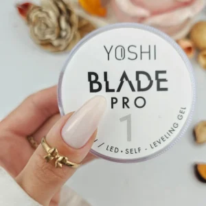 YOSHI Blade Pro No1 15 ml – Mlecznobiały Żel Budujący Samopoziomujący - obrazek 4
