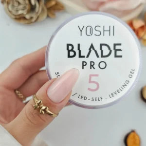 YOSHI Blade Pro No5 – Jasny Beż Żel Budujący Samopoziomujący 15 ml - obrazek 3
