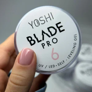 YOSHI Blade Pro No6 – Beżowy Nude Żel Budujący Samopoziomujący 15 ml - obrazek 5