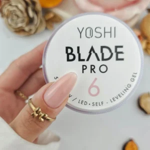 YOSHI Blade Pro No6 – Beżowy Nude Żel Budujący Samopoziomujący 15 ml - obrazek 8