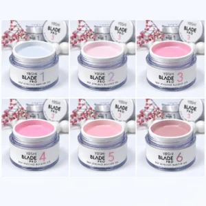 YOSHI Blade Pro No4 – Klasyczny Róż Żel Budujący Samopoziomujący 15 ml - obrazek 3