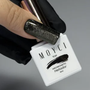 Moyci Top MEOWGNETIC Heliodor 6 ml – Top Hybrydowy Cat Eye No Wipe z Efektem Magnetycznym - obrazek 4