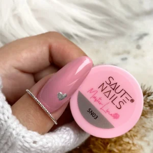Saute Nails Master Line SN03 5g – Żel do Zdobień Srebrny z Drobinkami Bez Dyspersji - obrazek 4